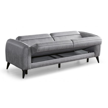 Canapele extensibile Madrid, Crem Bej, 3 locuri, 225x93 (112 x 180 cm cu pad) x h 83 cm Canapele extensibile Madrid, Crem Bej, 3 locuri, 225x93 (112 x 180 cm cu pad) x h 83 cm