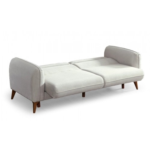 Canapele extensibile Madrid, Crem Bej, 3 locuri, 225x93 (112 x 180 cm cu pad) x h 83 cm Canapele extensibile Madrid, Crem Bej, 3 locuri, 225x93 (112 x 180 cm cu pad) x h 83 cm