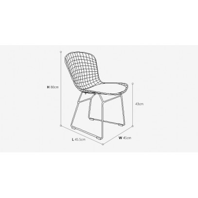 Scaun Golden Misty, Metal auriu, Perna Antrazit Gri, 55 cm x 45 cm x 80 cm