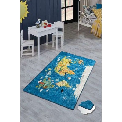 Covor Copii - WORLD MAP