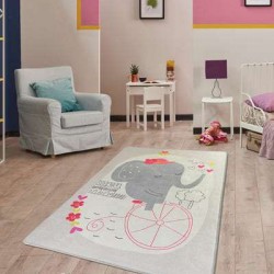 Covor Copii ELEPHANTS GRİ