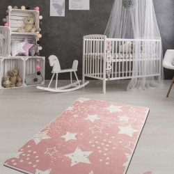 Covor Copii STARS ROZ