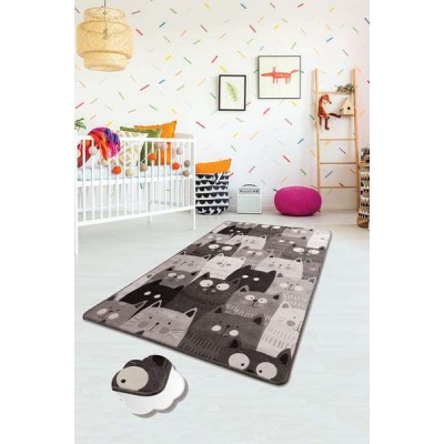 Covor Copii CATS GRİ Covor Copii CATS GRİ