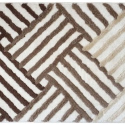 Covoras de baie KARE LINE. 100 CM X 60 CM