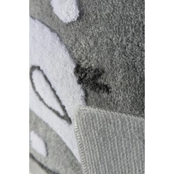 "BIRDIE GRI" Set 3 Covorase de baie