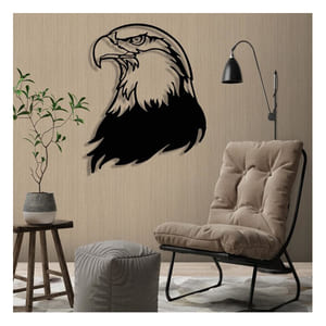 Decor de Perete din METAL, Eagle, 40cm x 50cm Decor de Perete din METAL, Eagle, 40cm x 50cm