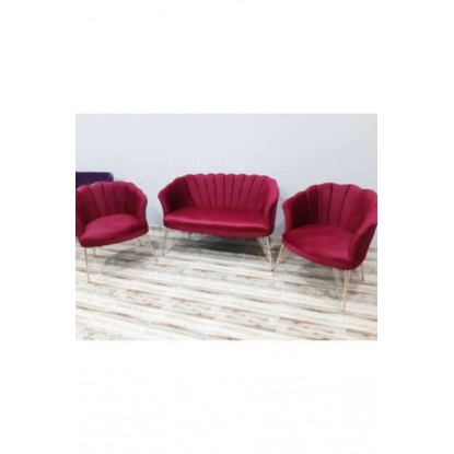 Set Canapea London Queen Coffee Set, Bordo Set Canapea London Queen Coffee Set, Bordo