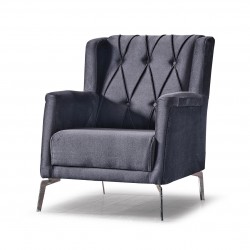 ROMANCE Berger, Hanedan Gri, cadru lemn, picioare metal