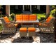 Set de Lux pentru Terasă „Bosfor Hanzade”,Orange Set de Lux pentru Terasă „Bosfor Hanzade”,Orange