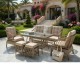 Set Complet Mobilier de Terasă VIP „Bosfor Ebrar” – Lux și Confort pentru 7 Persoane