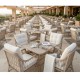 Set de Dining Premium „Bosfor Ceren” – Adu Eleganța unui Resort de 5 Stele la Tine Acasă
